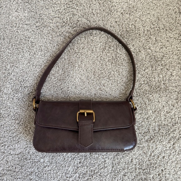 Brandy Melville Brown Shoulder Bag - Picture 5 of 6